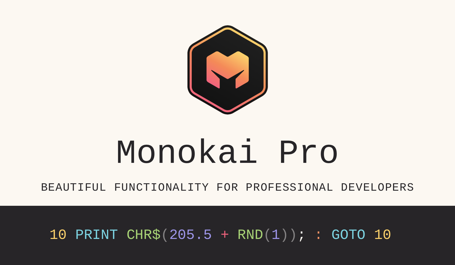 Monokai Pro logo Monokai Pro logo